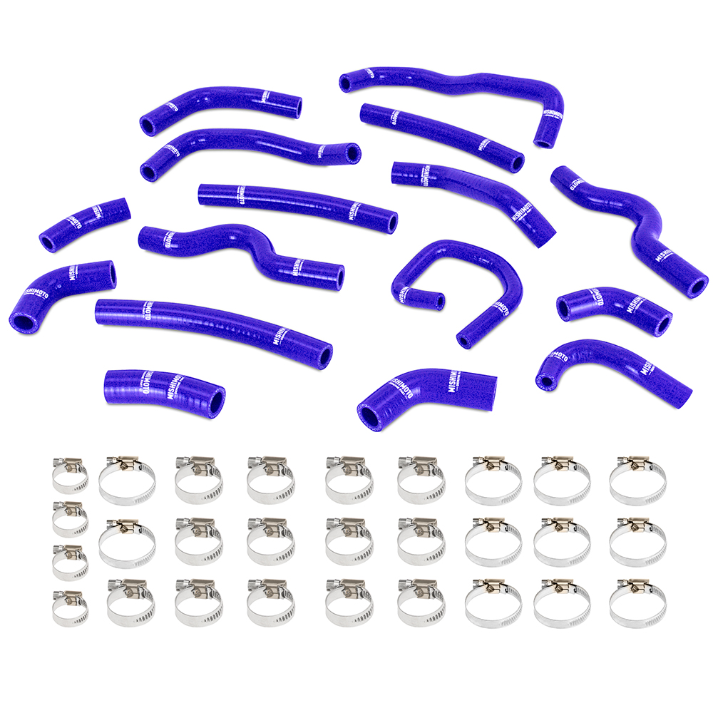 Mishimoto — Mishimoto 98-02 Land Cruiser 4.7L V8 Silicone Heater Hose Kit - Blue
Silicone Hose Kit - view 6